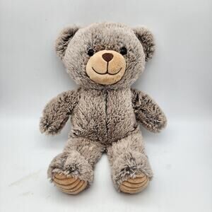 Spark Create Imagine Beige Teddy Bear Plush 15" Beanie Rib Feet Walmart 2020